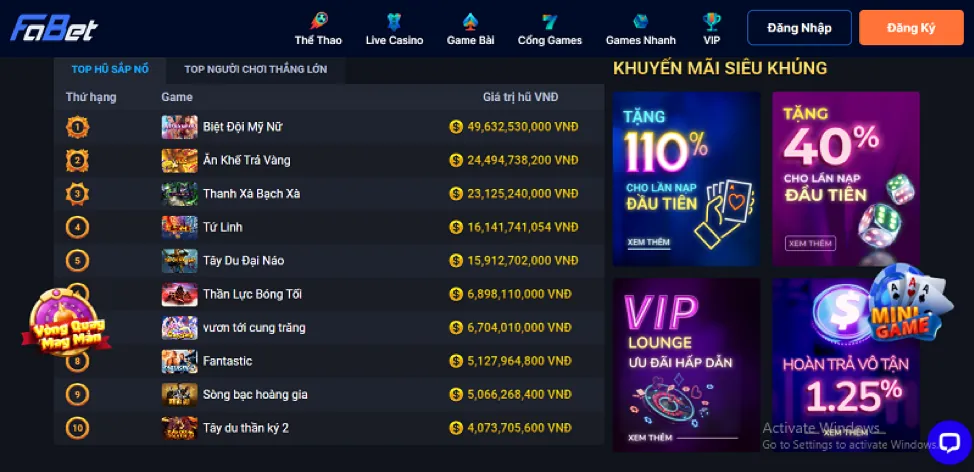 Tiền thưởng chào mừng sportsbet khuyến mãi