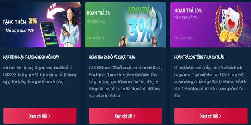 Ưu đãi casino trực tuyến